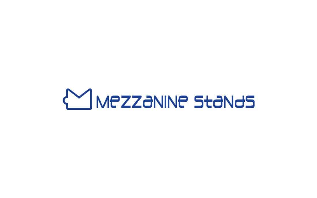 Mezzanine Stands Branding Logotipo 01 by Mazzima Agencia Creativa. Branding, Publicidad, Comunicación y Marketing.