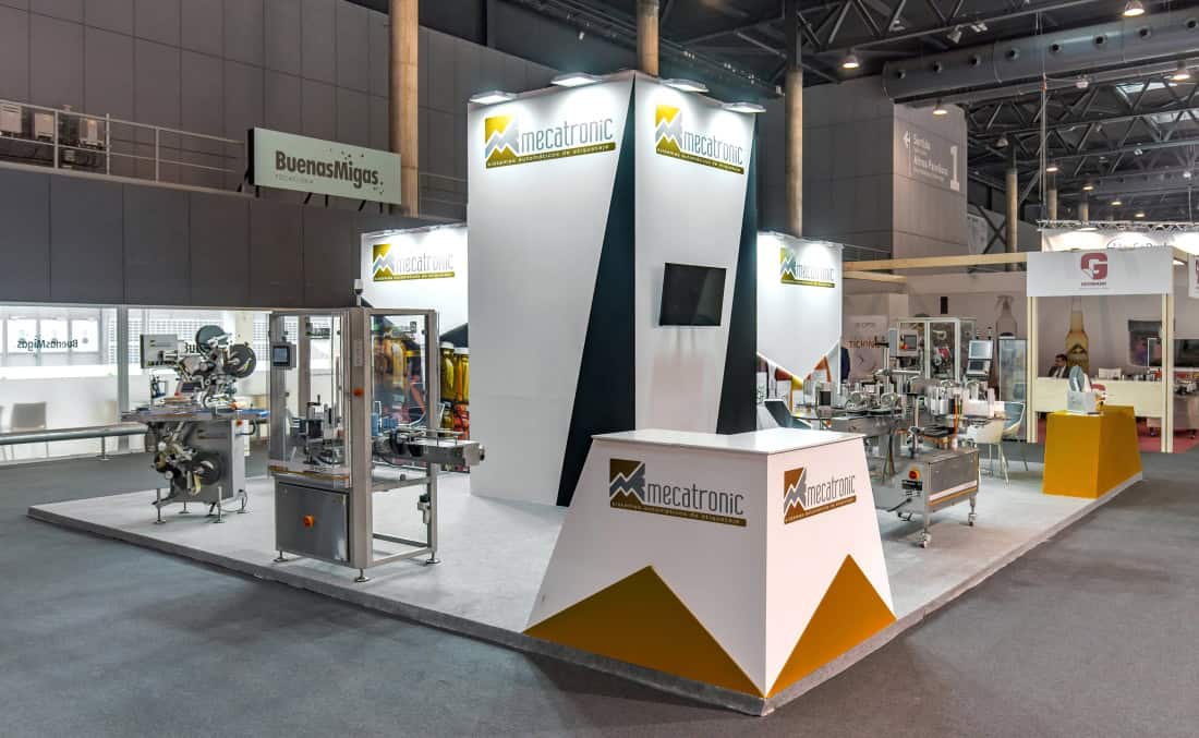 Mecatronic Stand Hispack 2018 by Mazzima Agencia Creativa