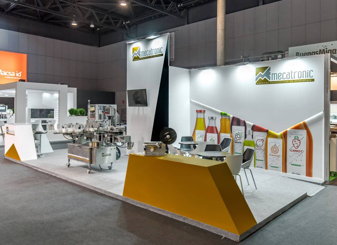 Mecatronic Stand Hispack 2018 by Mazzima Agencia Creativa