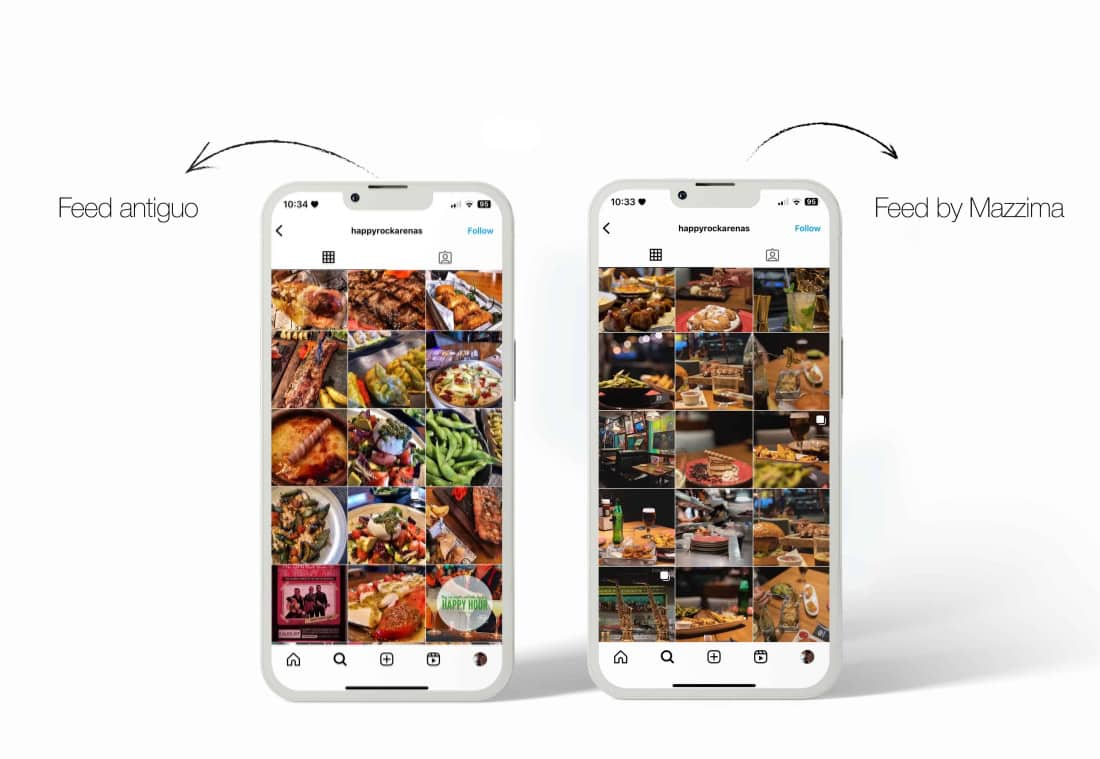 iPhone 13 Pro Mockup Happy Rock Instagram Feeds v02 texto