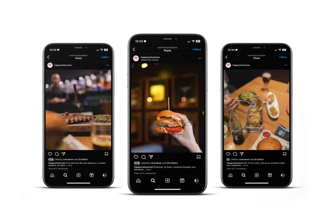 mockup happy rock publicación