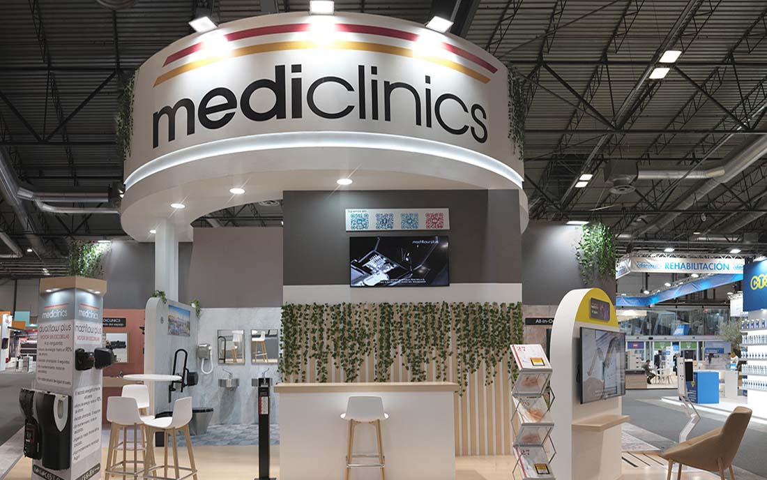 Stand Mediclinics Matelec 2022 IFEMA Madrid