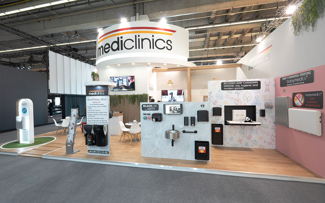 Stand Mediclinics ISH 2023 Messe Frankfurt