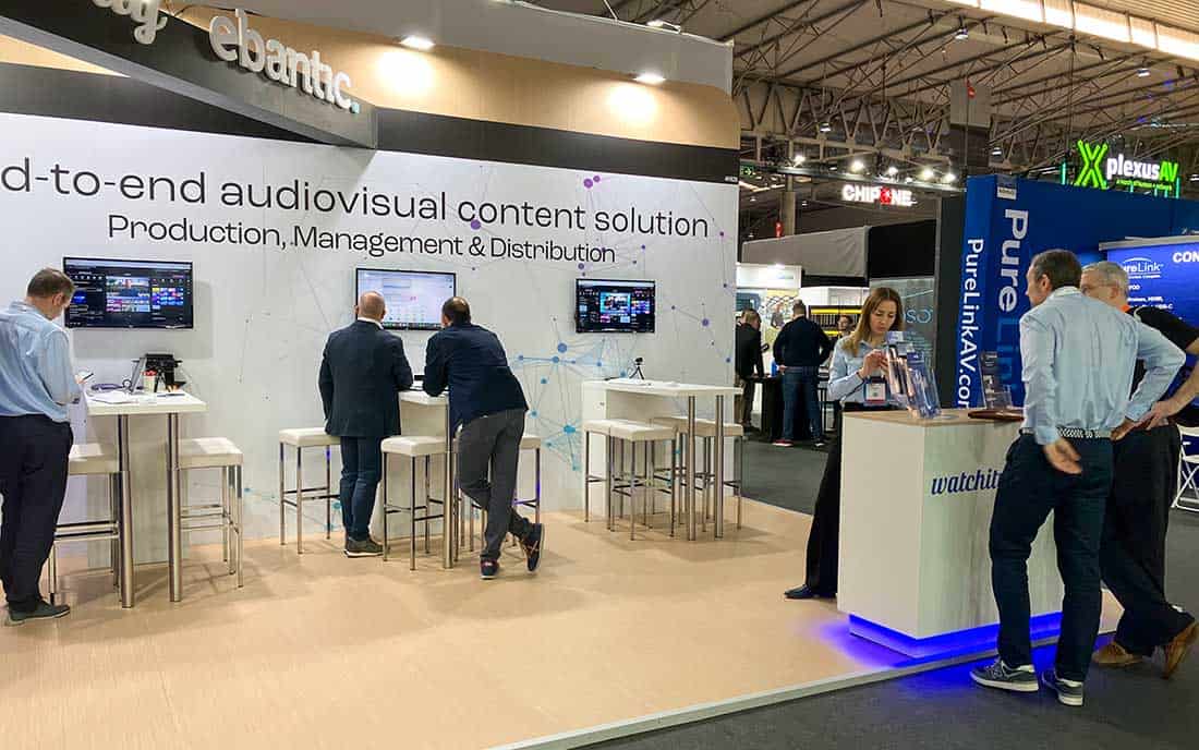 Stand en ISE 2024 para cliente Watchity